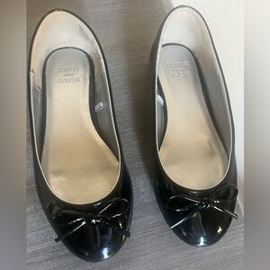 Black Janie and jack dress flats